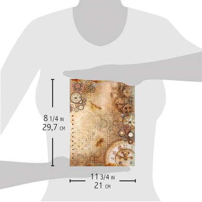 Ciao Bella Papier de Riz A4 La Mente Di Leonardo