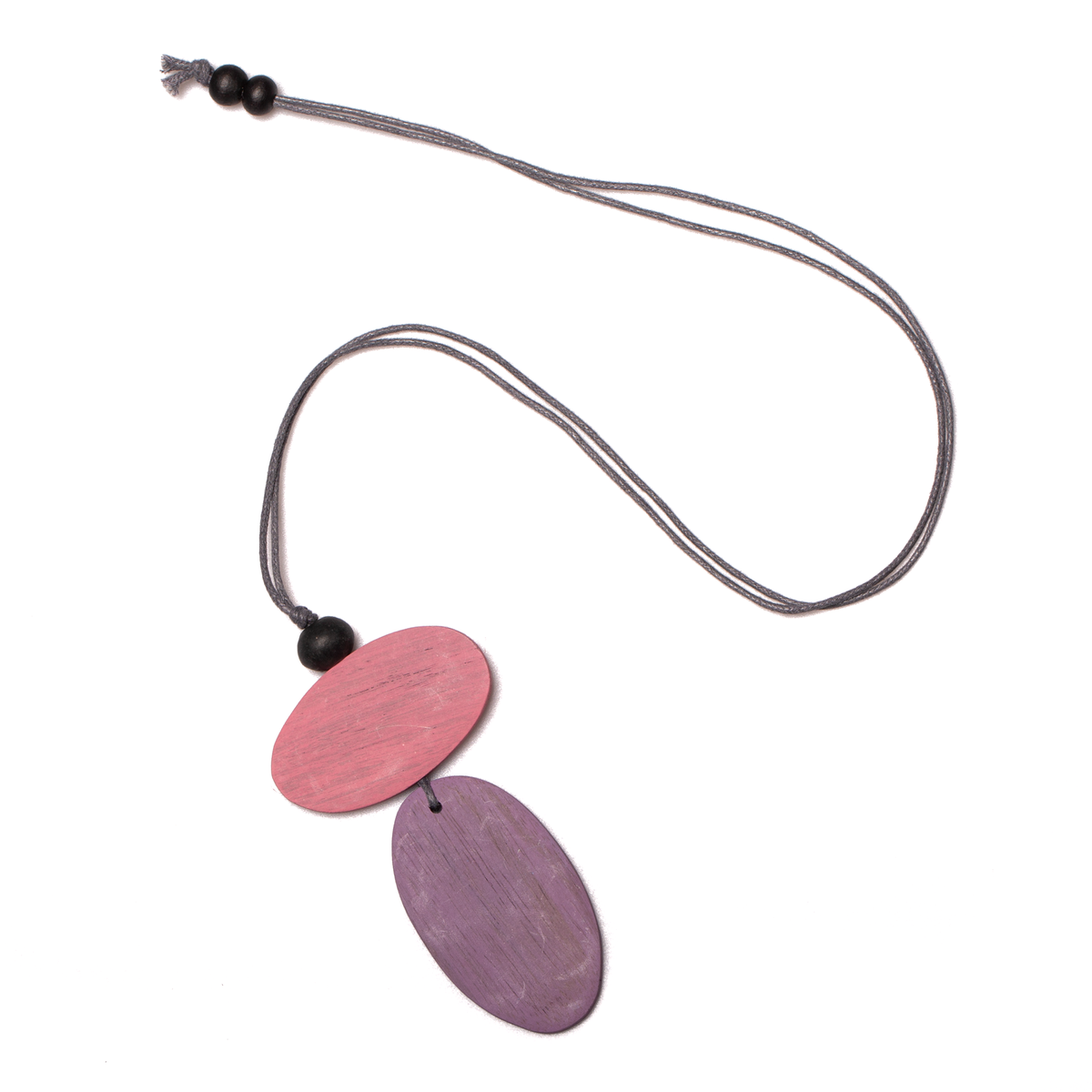Pendentif double ovale