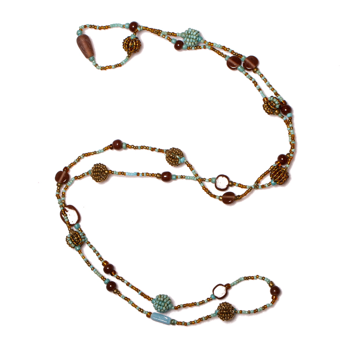 Collier Long à Boules