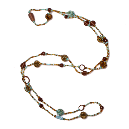 Collier Long à Boules