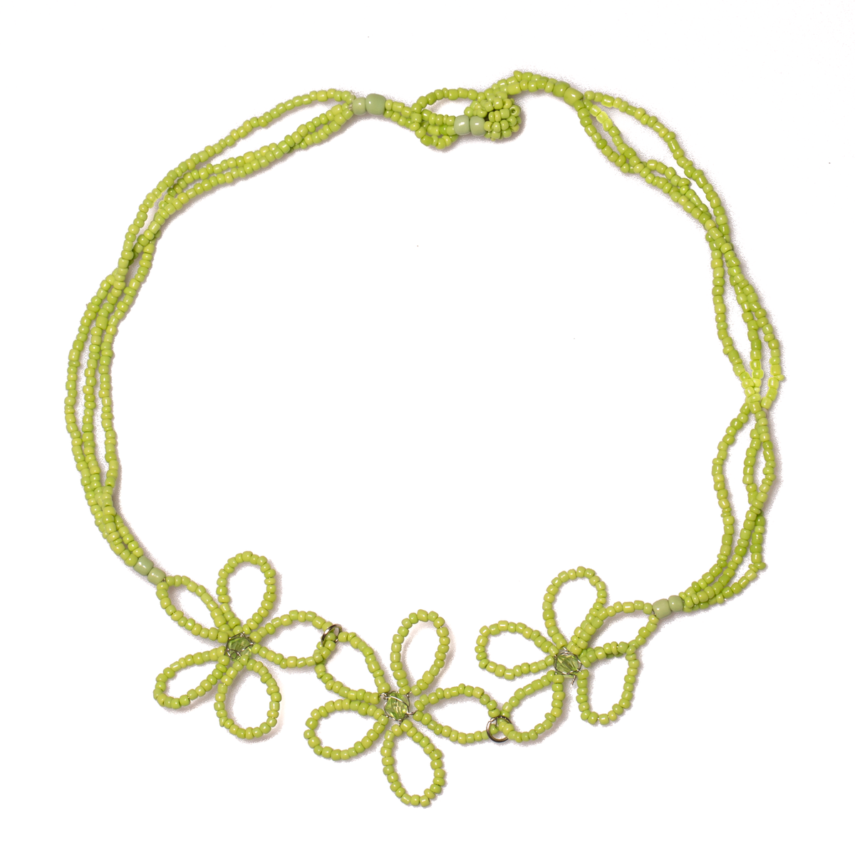 Beaded Flower Necklace
