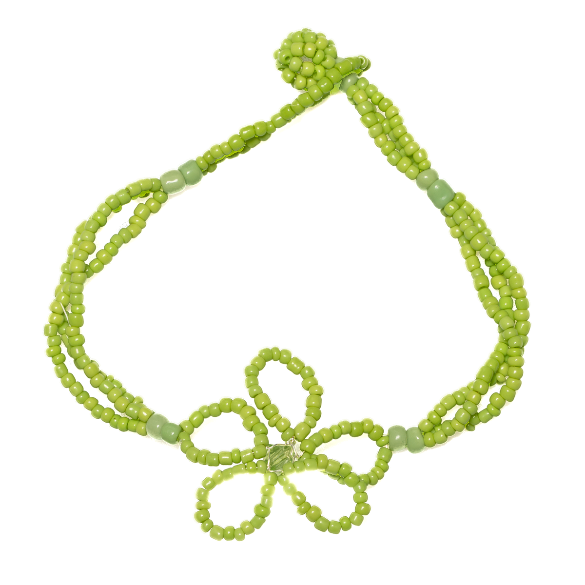 Bracelet de fleurs en perles