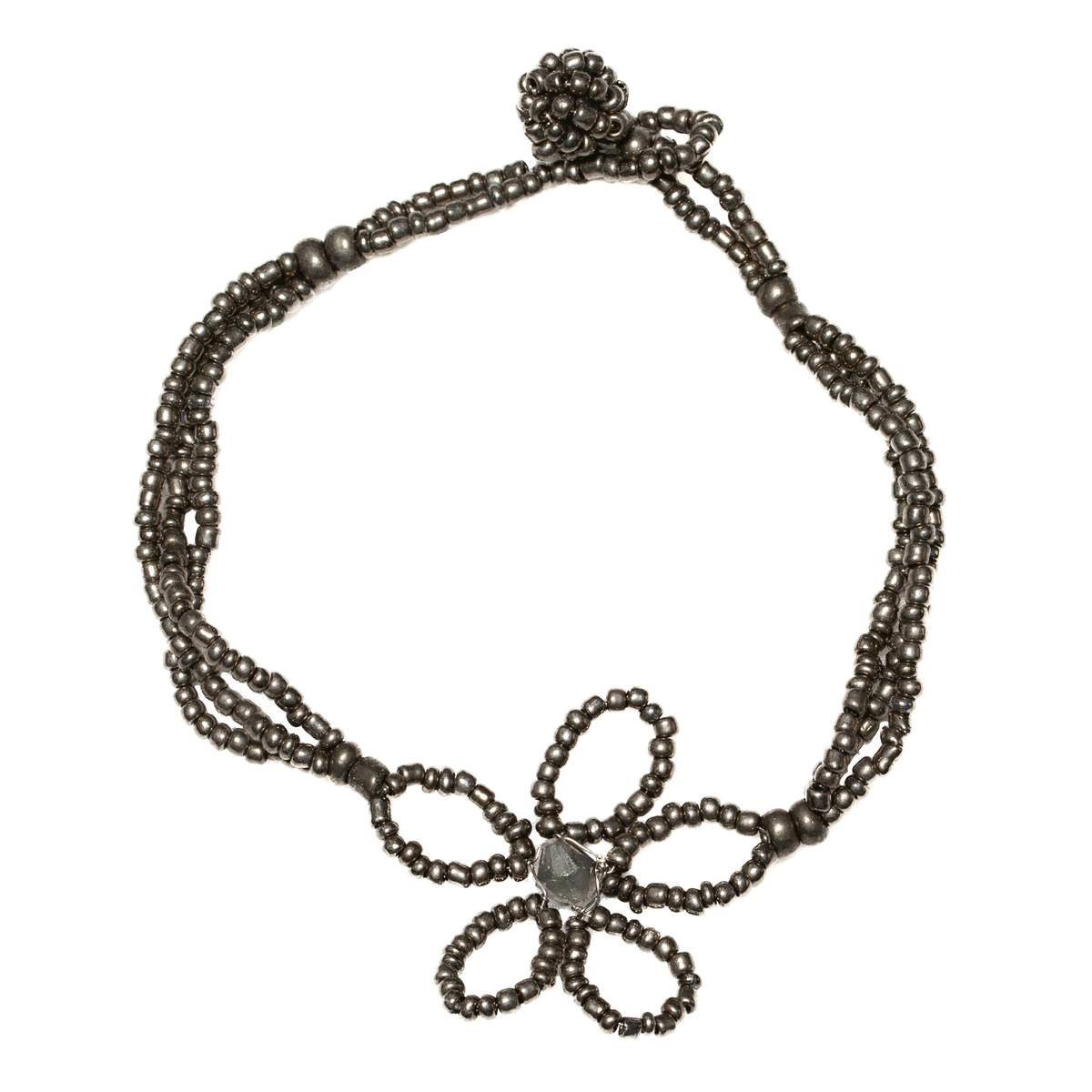 Bracelet de fleurs en perles