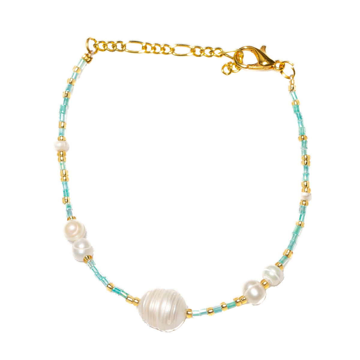 Bracelet de perles avec une grosse perle
