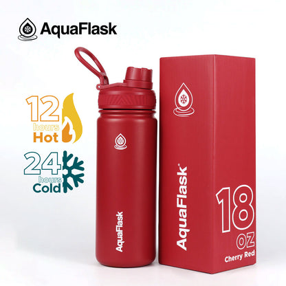 Bouteilles d'eau isothermes sous vide AquaFlask Original 530ml (18oz)