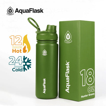 Bouteilles d'eau isothermes sous vide AquaFlask Original 530ml (18oz)