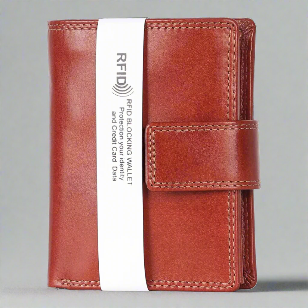 Portefeuille en cuir pour hommes MET