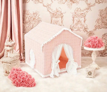 Niche pour Chien Princesse | Maison de Luxe pour Animaux de Compagnie