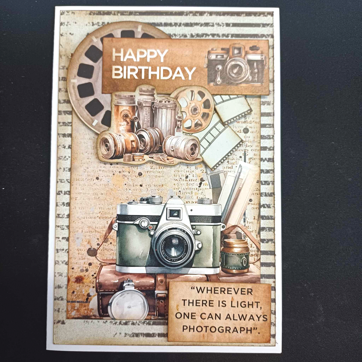 Lot de 3/4 de cartes "Instants Capturés" de 6x4 de 3Quarter Designs