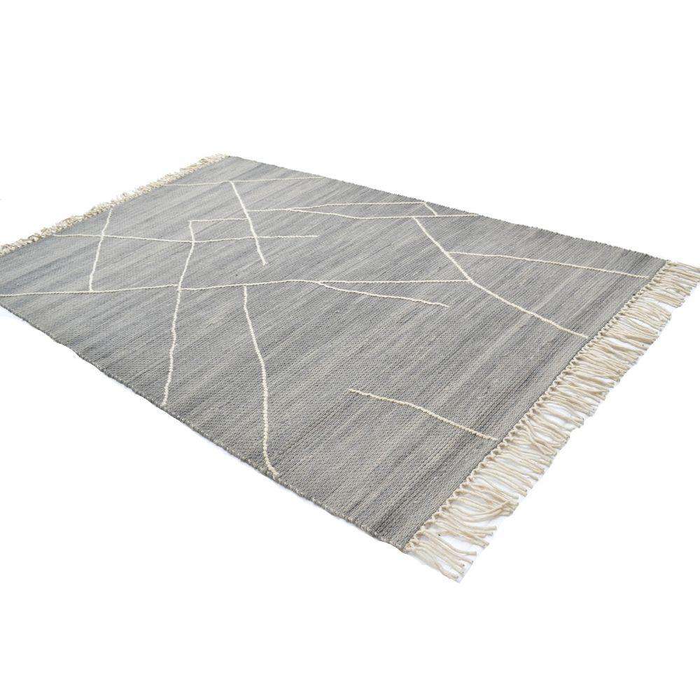 Tapis Mabel en laine tissée 6X9