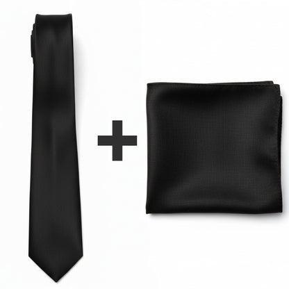 Cravate + Pochette assortie en promotion