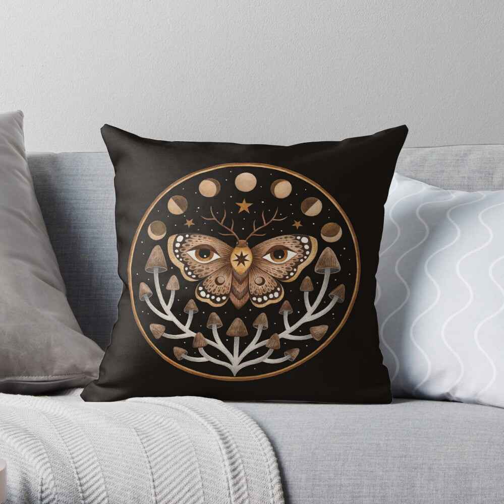 Modern Linen Pillow Cover – Minimalist Geometric Cushion Case for Home Décor