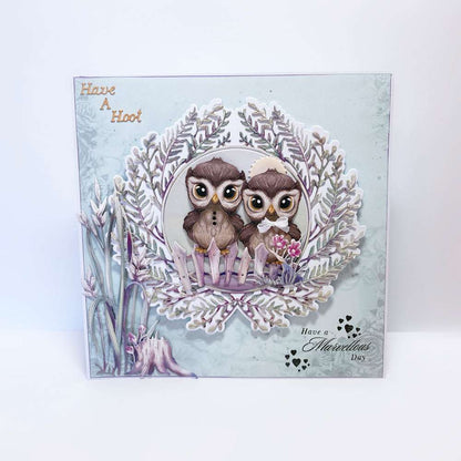 Carnation Crafts Set de matrices Chouette Alors