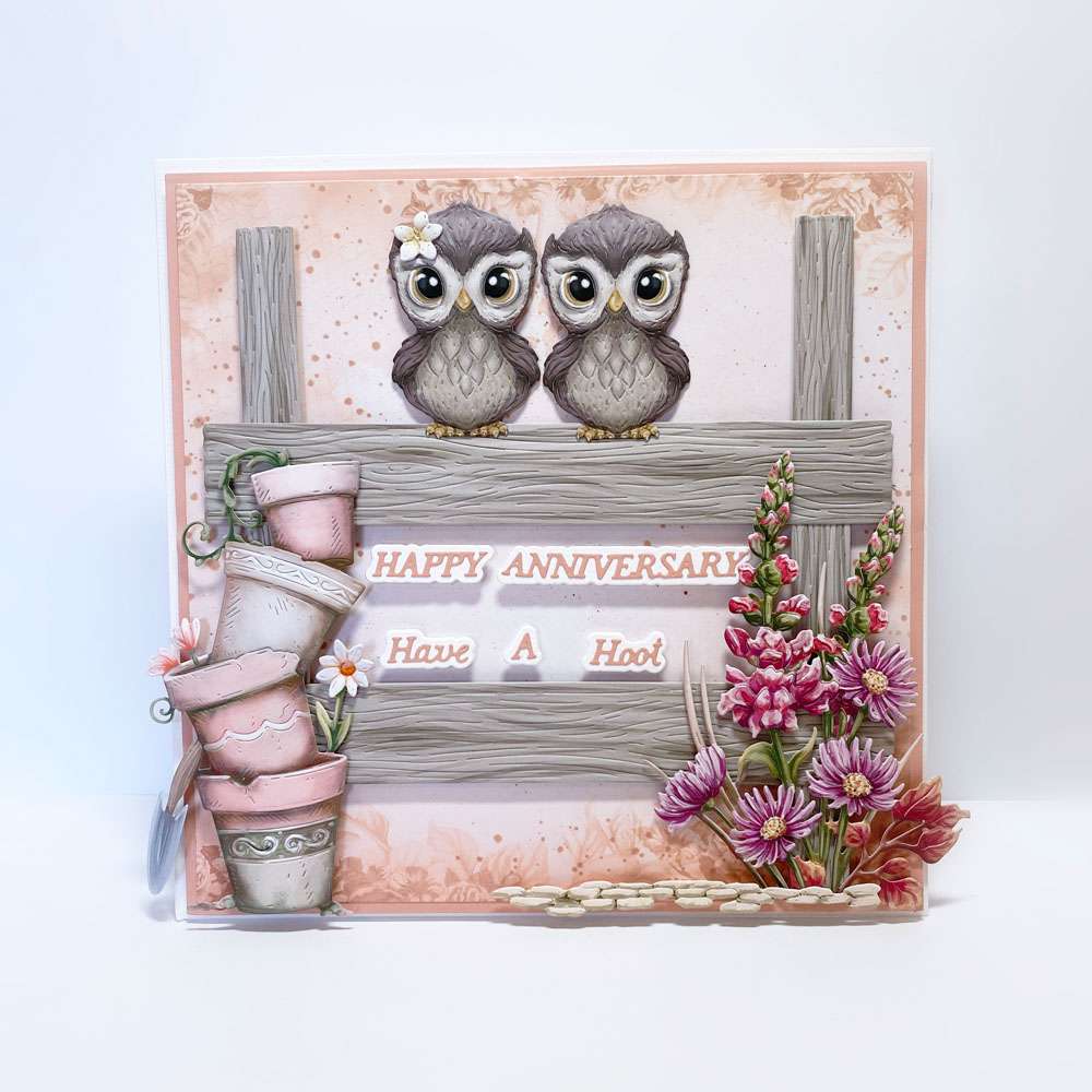 Carnation Crafts Set de matrices Chouette Alors