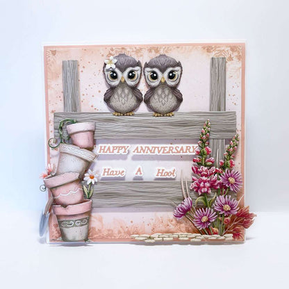 Carnation Crafts Set de matrices Chouette Alors