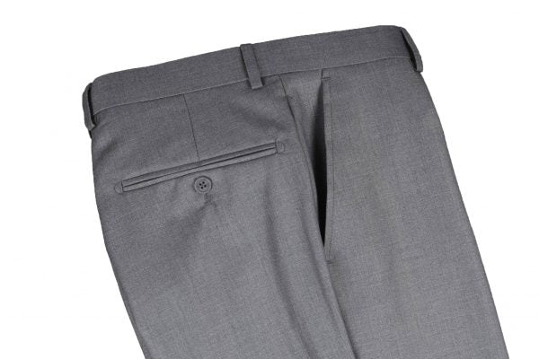 CRÉEZ VOTRE PACKAGE : Costume gris clair slim (Le package comprend un costume 2 pièces, une chemise, une cravate ou un nœud papillon, une pochette assortie et des chaussures)