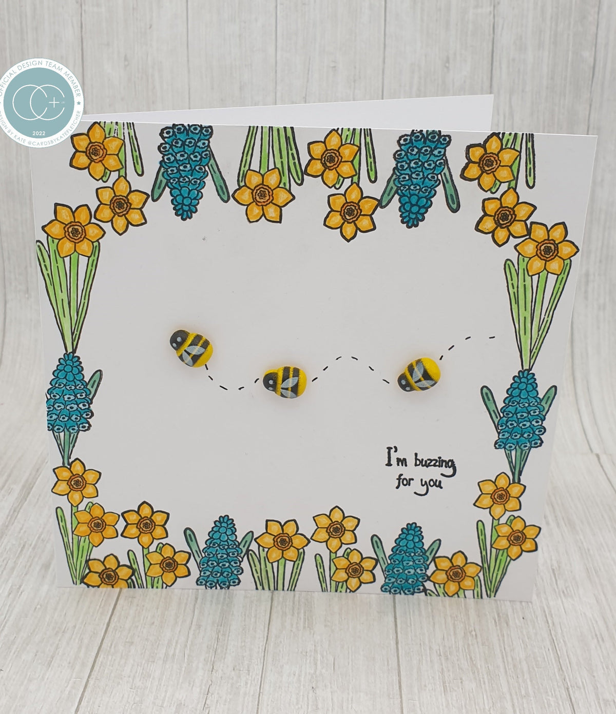 Craft Consortium Let Spring Begin - Set de tampons - Lapin