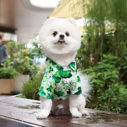 T-shirt pour chien de la Saint-Patrick – T-shirt festif pour animaux de compagnie