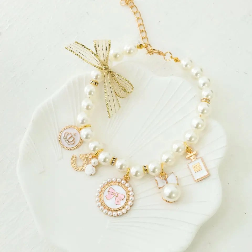 Collier de perles pour chien Coco Chewnel