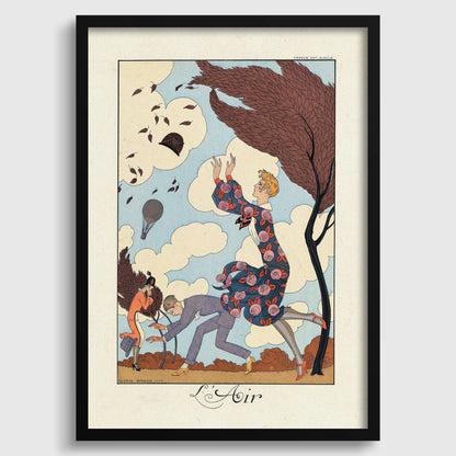 George Barbier - L'Air