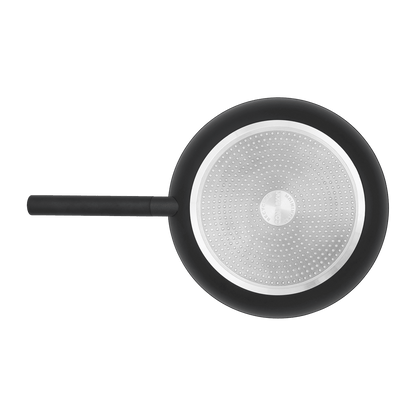 COMBEKK - Poêle à frire en aluminium céramique 32 cm noire