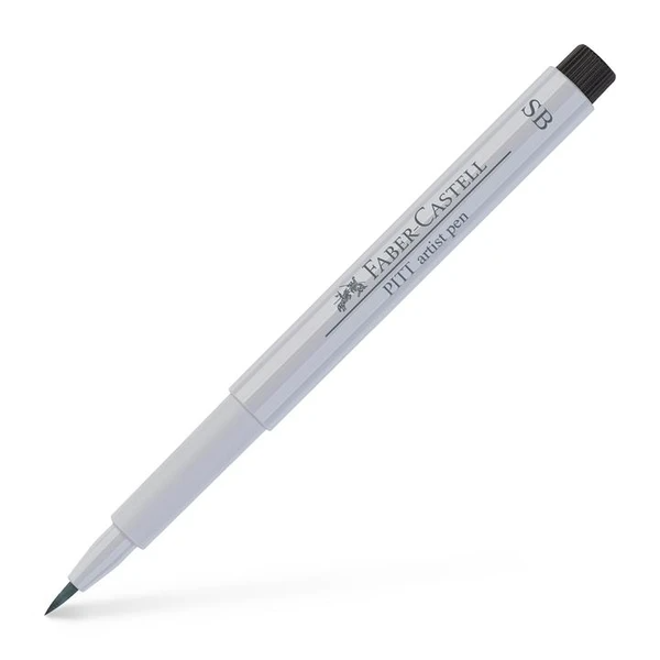Faber-Castell - Pitt Artist Pen - Pointe pinceau souple - Marqueur individuel