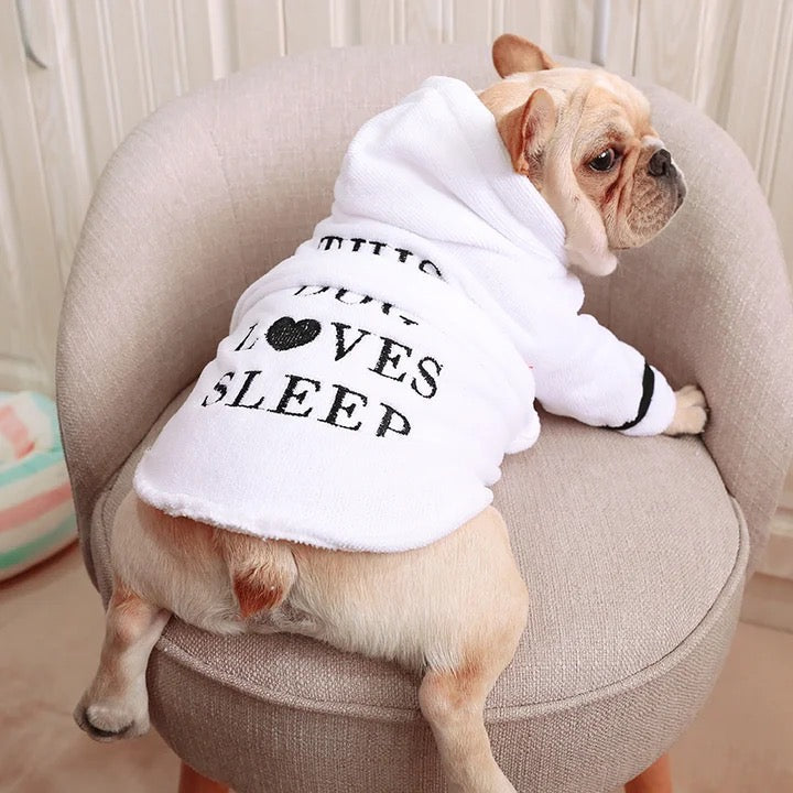Robe "Ce chien adore dormir"