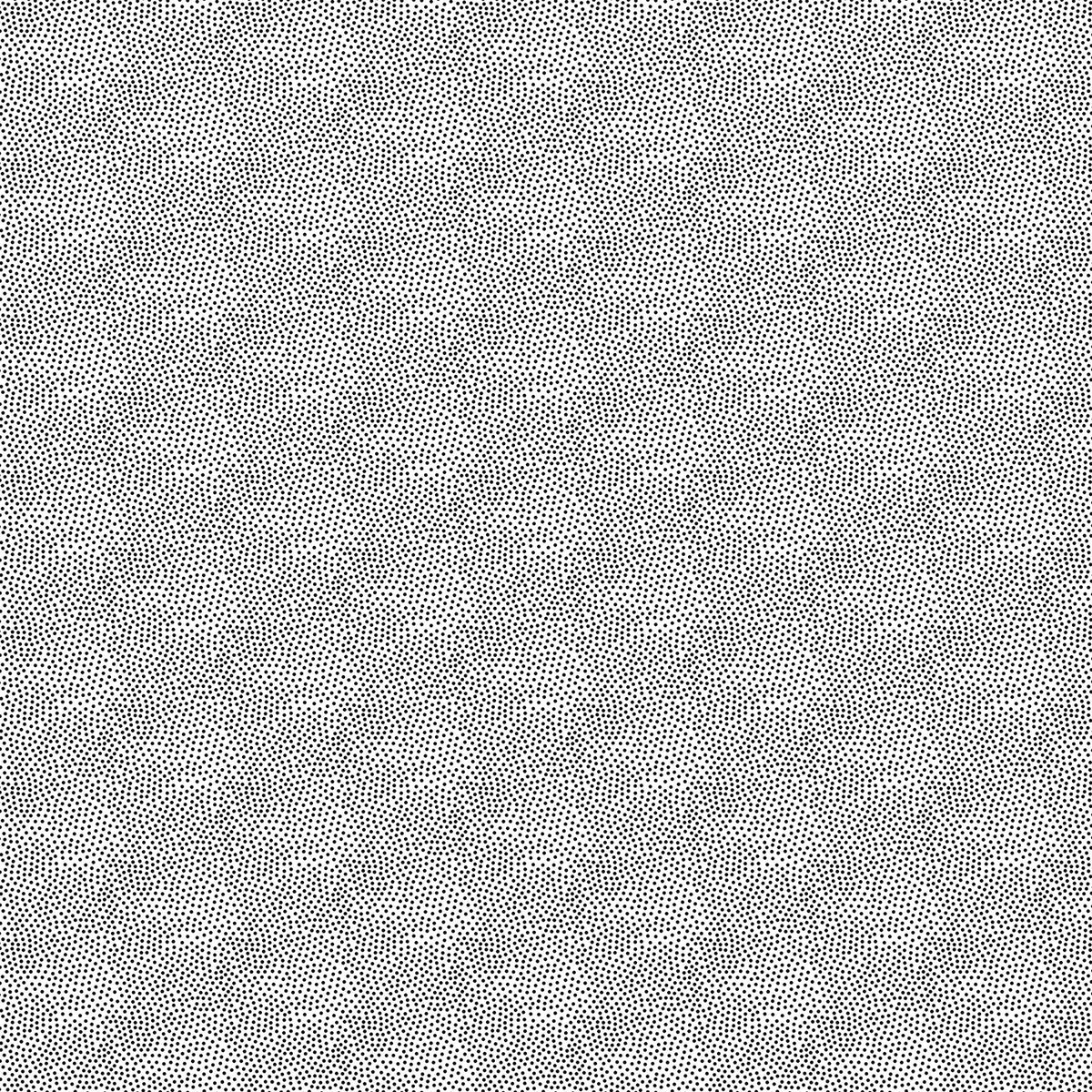 Northcott Simply Neutrals - White/Black Dot-23919-99
