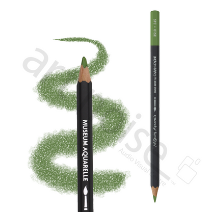 Caran d'Ache - Crayon Aquarelle Museum - Bleus et Verts