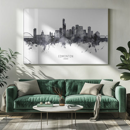 Wall art Edmonton Canada Skyline