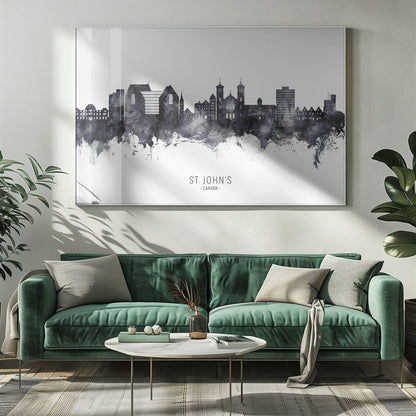Wall art St John's Canada Skyline