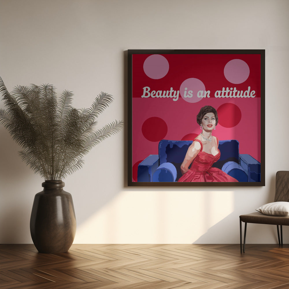 Wall art Beauty on the Couch