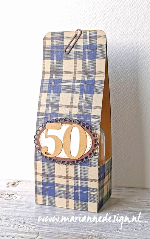 Bloc de papier Marianne Design A4 - Hygge d'hiver