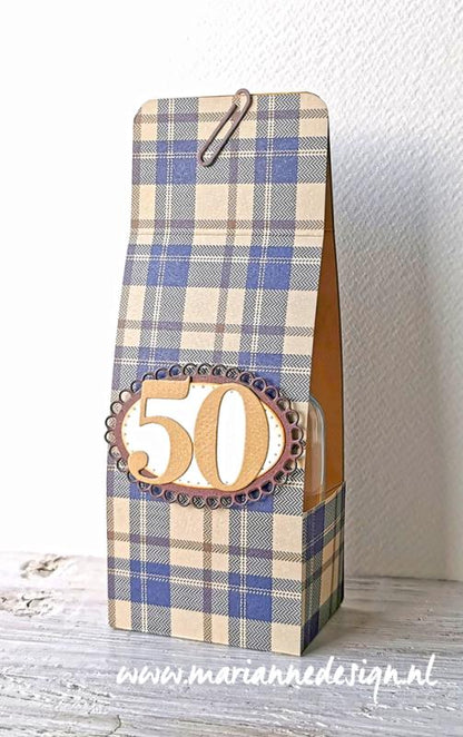 Bloc de papier Marianne Design A4 - Hygge d'hiver