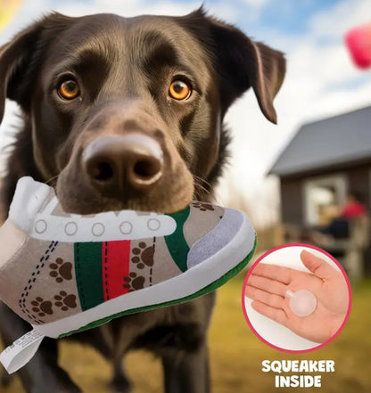 Gucchewi Sneaker Dog Toy | Plush Dog Toy