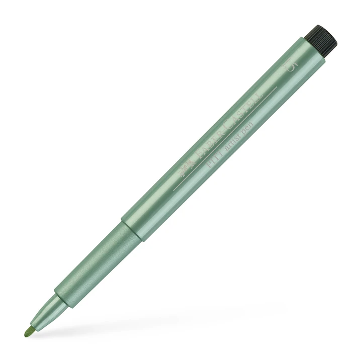 Faber-Castell - PITT Artist Pen - Pointe ogive - Métallique