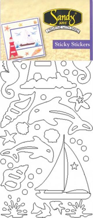 Autocollant double-face – Marine