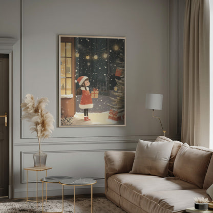 Wall art Christmas Spirit Canvas Print
