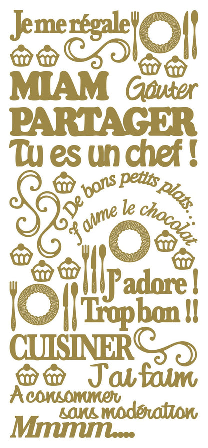 Peel Off Stickers - Je me regale