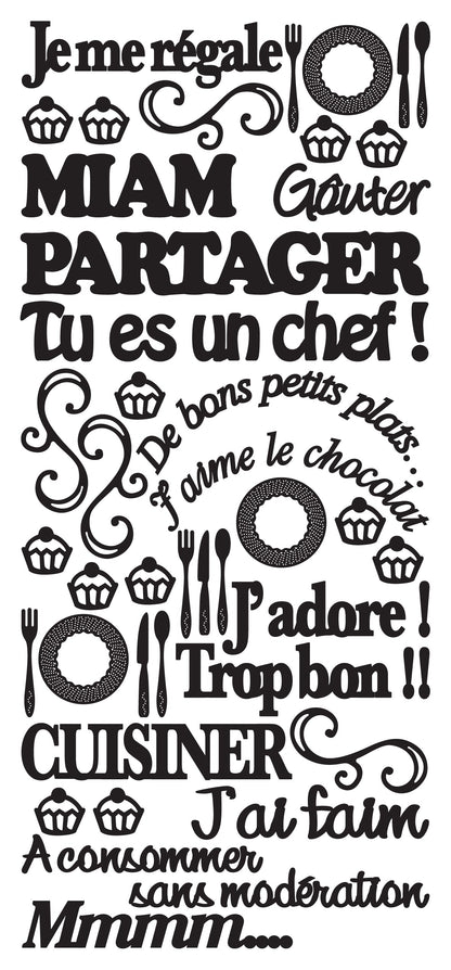 Peel Off Stickers - Je me regale