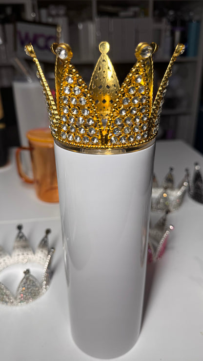 Gobelet Couronne - Décoration Strass Scintillante