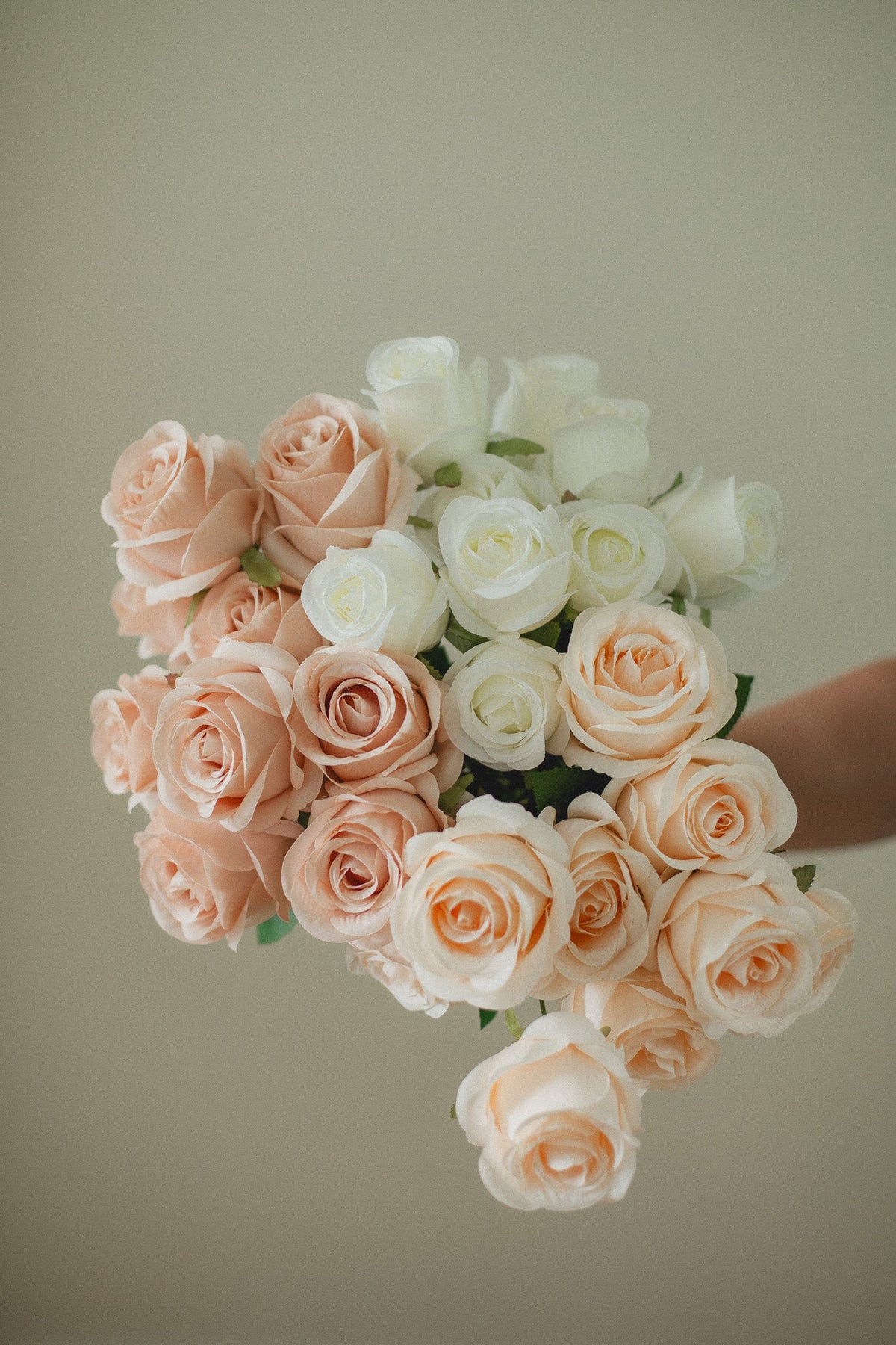 Bouquet de roses fraîches