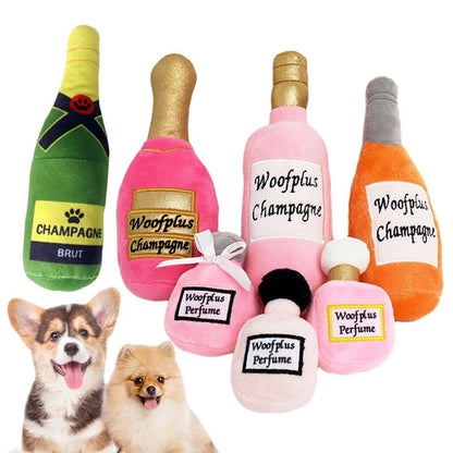 Jouets Champagne Doggie – Jouets en peluche pour chiens