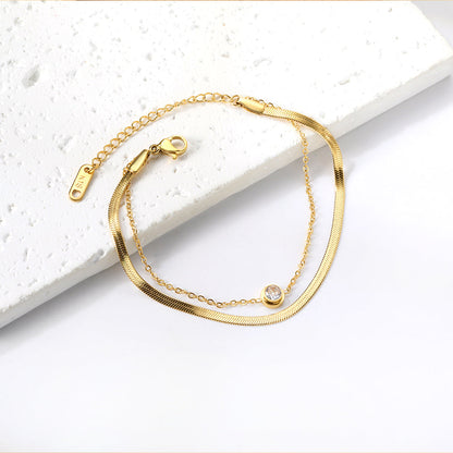 Bracelet Duo Diamant Éclatant