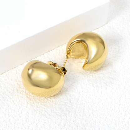 Clous d'oreilles Arcadia Goldtone