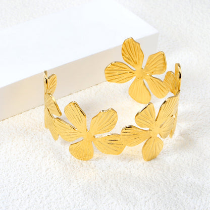 Bracelet l'Étreinte Dorée