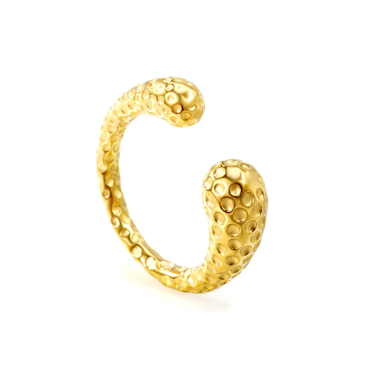 Bague Or Essentiel Facettée