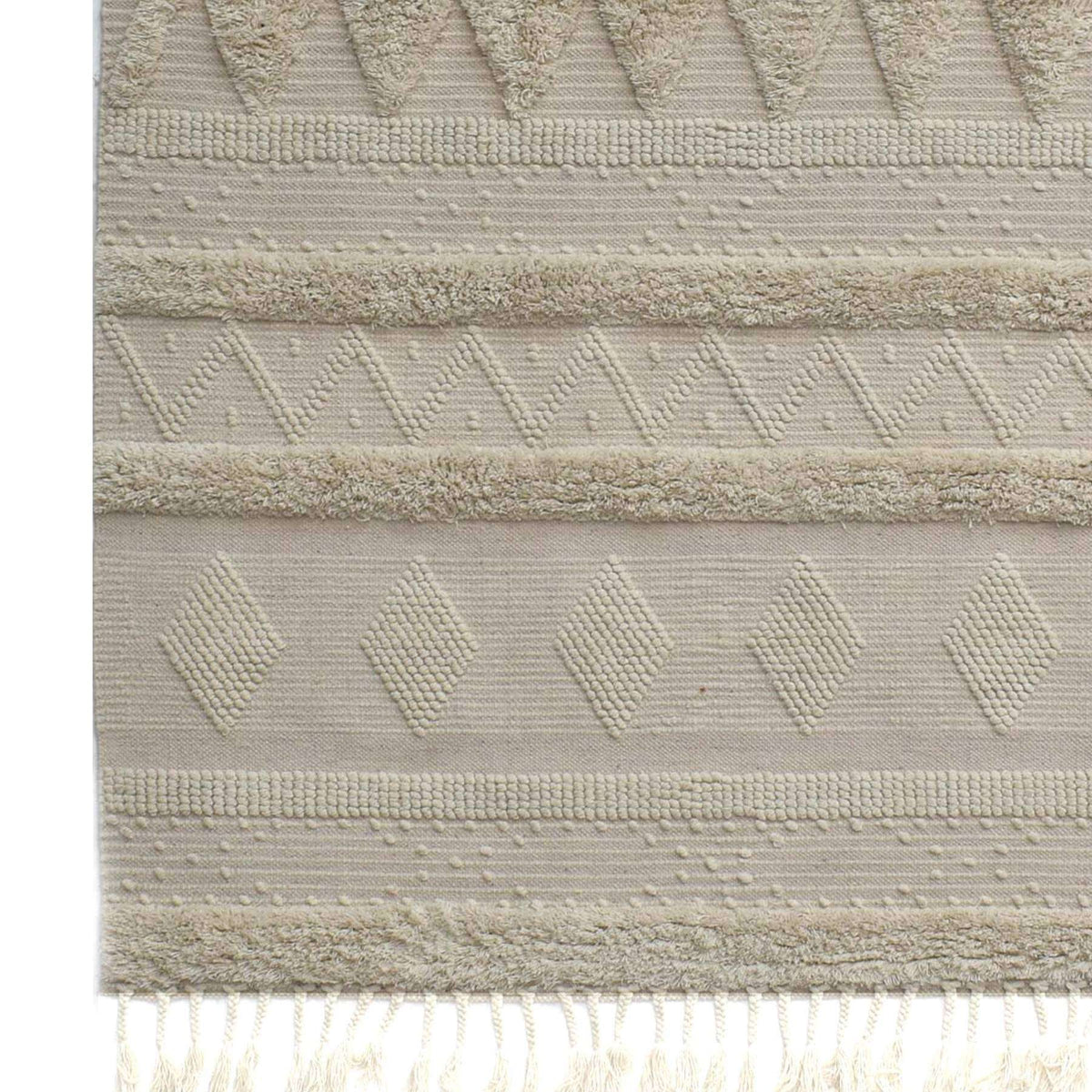 Tapis Sienna en laine tissée 6x9