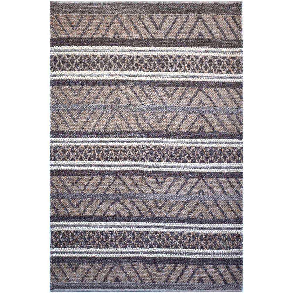 Tapis en laine tissée Jade 6X9