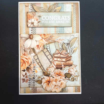 Lot de 3/4 de cartes "Instants Capturés" de 6x4 de 3Quarter Designs